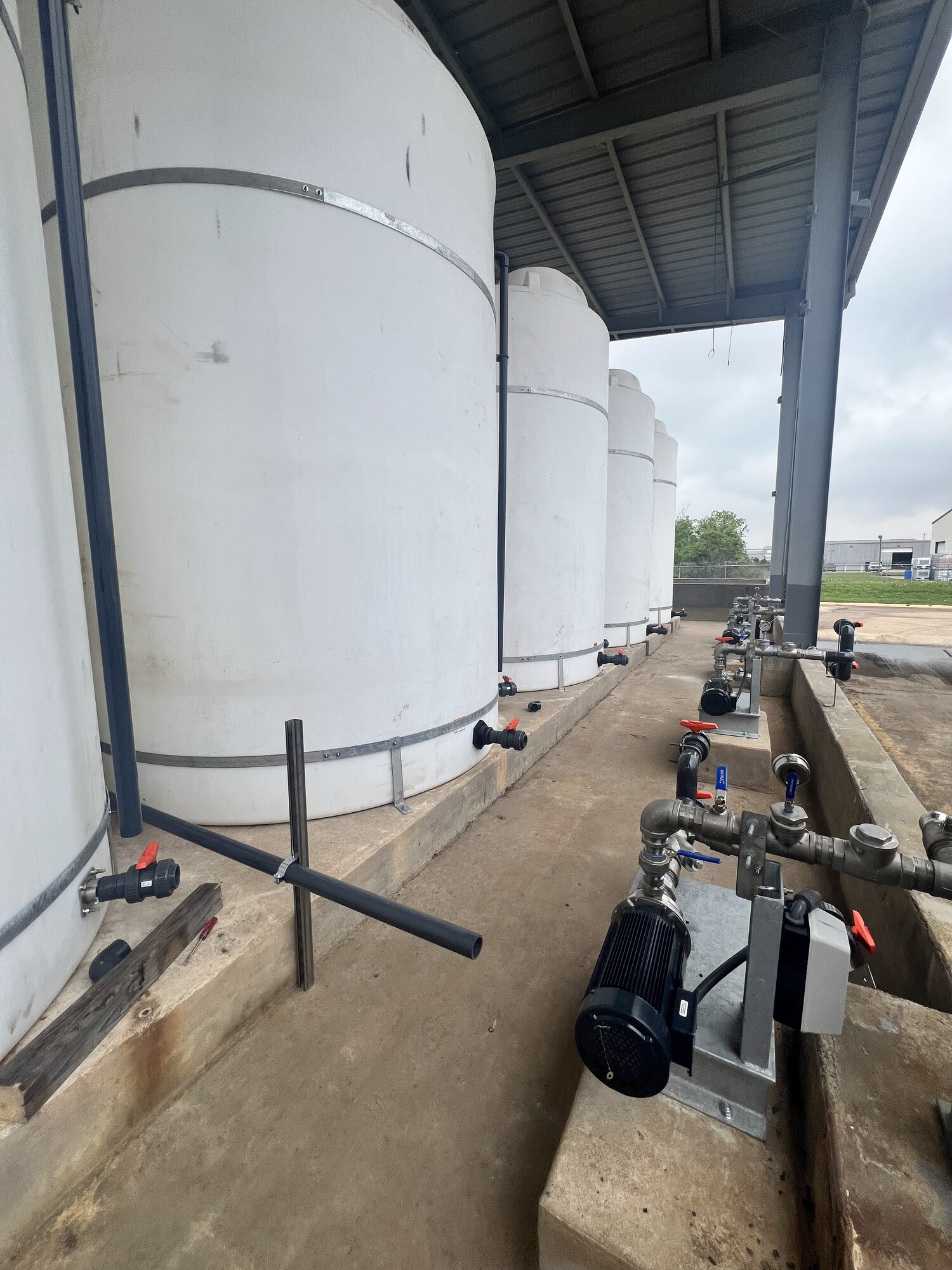 Pasadena chemical mixing system — mixer