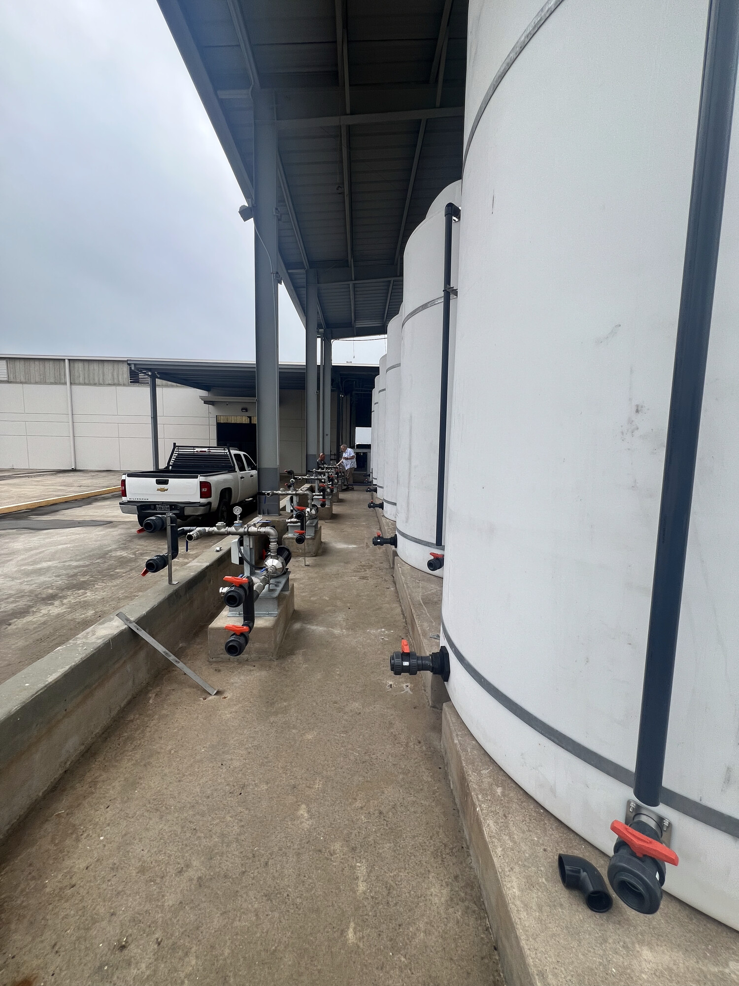 Pasadena chemical mixing system — completed